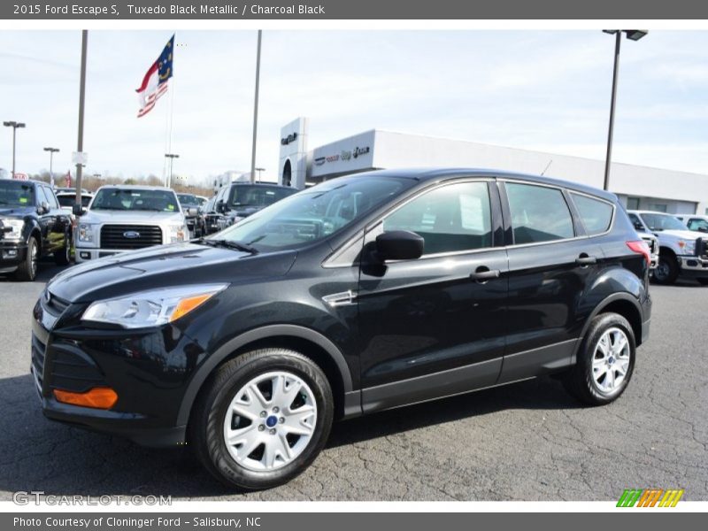 Tuxedo Black Metallic / Charcoal Black 2015 Ford Escape S