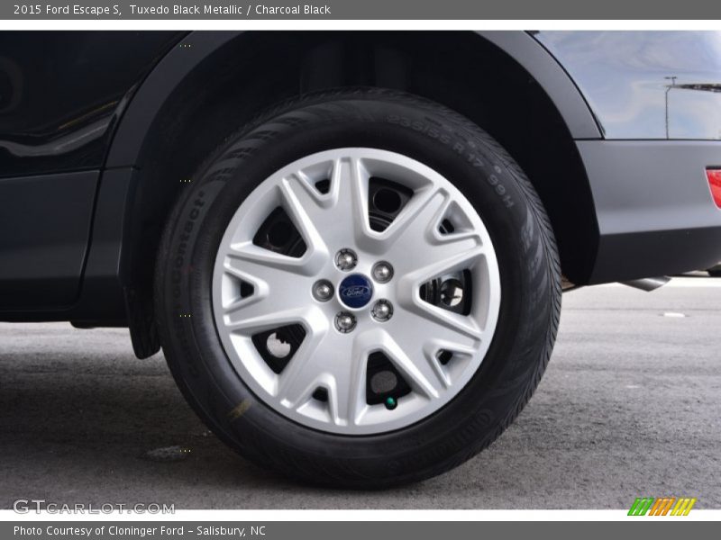 Tuxedo Black Metallic / Charcoal Black 2015 Ford Escape S