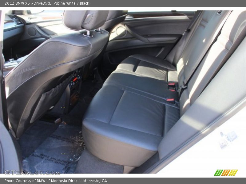 Alpine White / Black 2012 BMW X5 xDrive35d