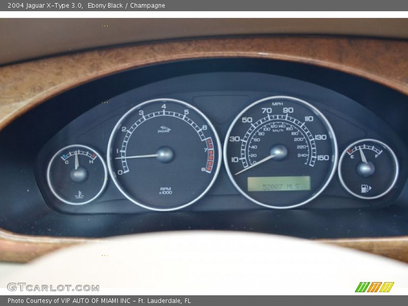  2004 X-Type 3.0 3.0 Gauges