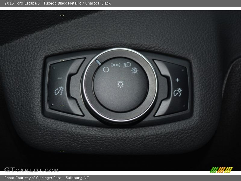 Tuxedo Black Metallic / Charcoal Black 2015 Ford Escape S