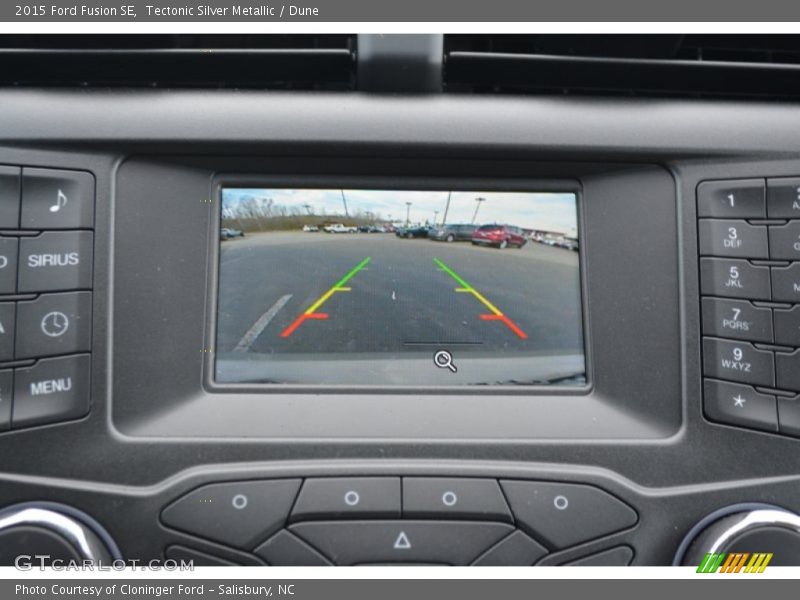 Tectonic Silver Metallic / Dune 2015 Ford Fusion SE