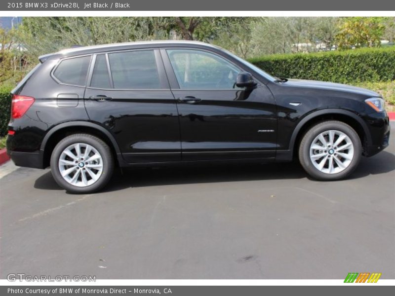 Jet Black / Black 2015 BMW X3 xDrive28i