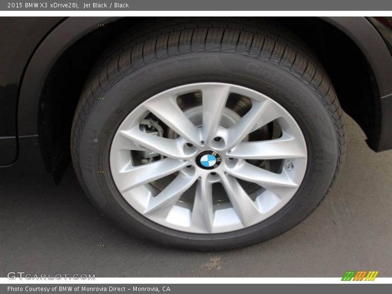 Jet Black / Black 2015 BMW X3 xDrive28i
