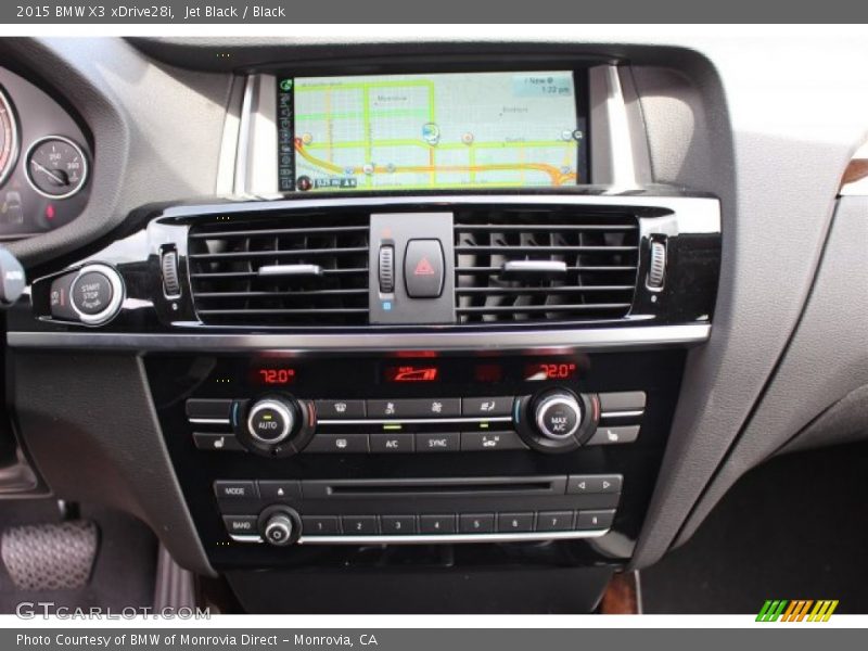 Jet Black / Black 2015 BMW X3 xDrive28i