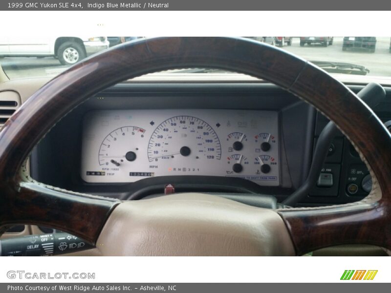 Indigo Blue Metallic / Neutral 1999 GMC Yukon SLE 4x4