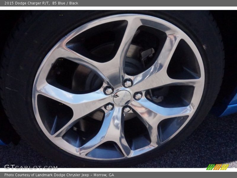 B5 Blue / Black 2015 Dodge Charger R/T