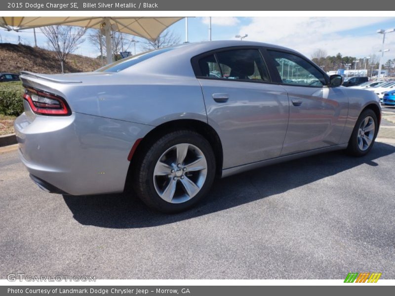 Billet Silver Metallic / Black 2015 Dodge Charger SE
