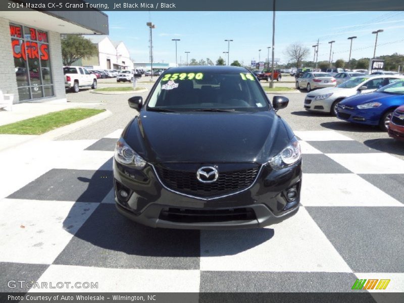 Jet Black Mica / Black 2014 Mazda CX-5 Grand Touring