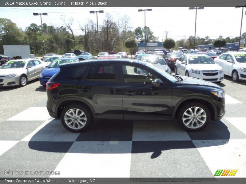 Jet Black Mica / Black 2014 Mazda CX-5 Grand Touring
