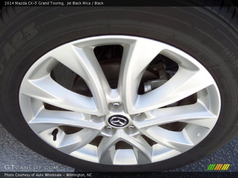 Jet Black Mica / Black 2014 Mazda CX-5 Grand Touring