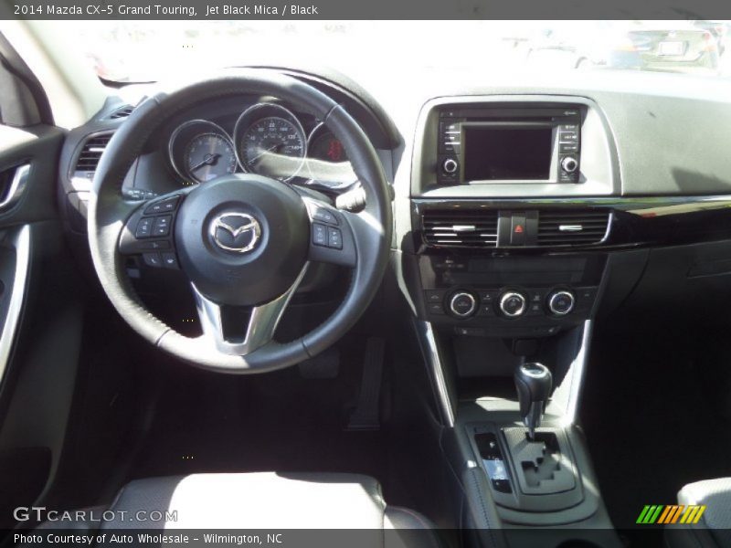 Jet Black Mica / Black 2014 Mazda CX-5 Grand Touring