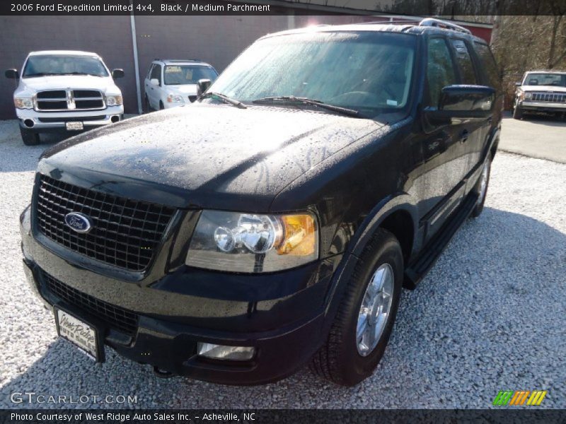 Black / Medium Parchment 2006 Ford Expedition Limited 4x4