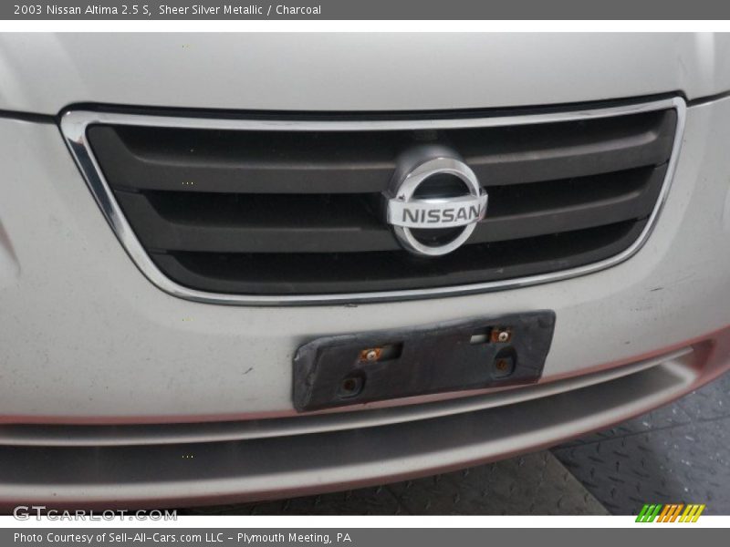 Sheer Silver Metallic / Charcoal 2003 Nissan Altima 2.5 S