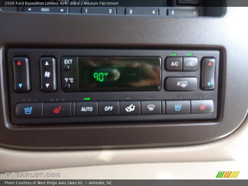 Black / Medium Parchment 2006 Ford Expedition Limited 4x4