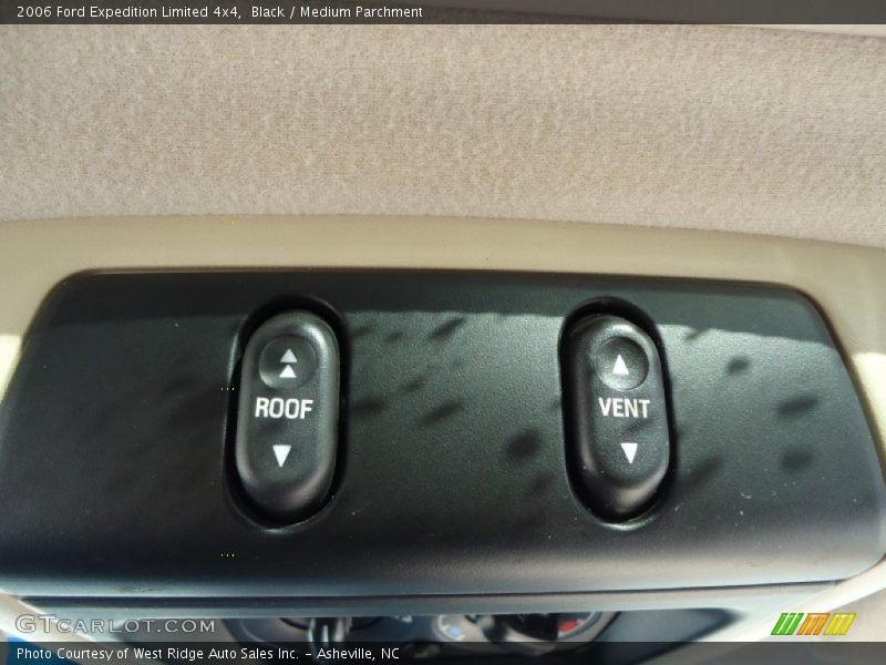 Black / Medium Parchment 2006 Ford Expedition Limited 4x4