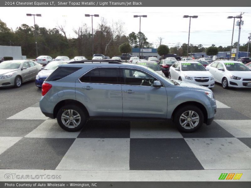 Silver Topaz Metallic / Light Titanium/Jet Black 2014 Chevrolet Equinox LT