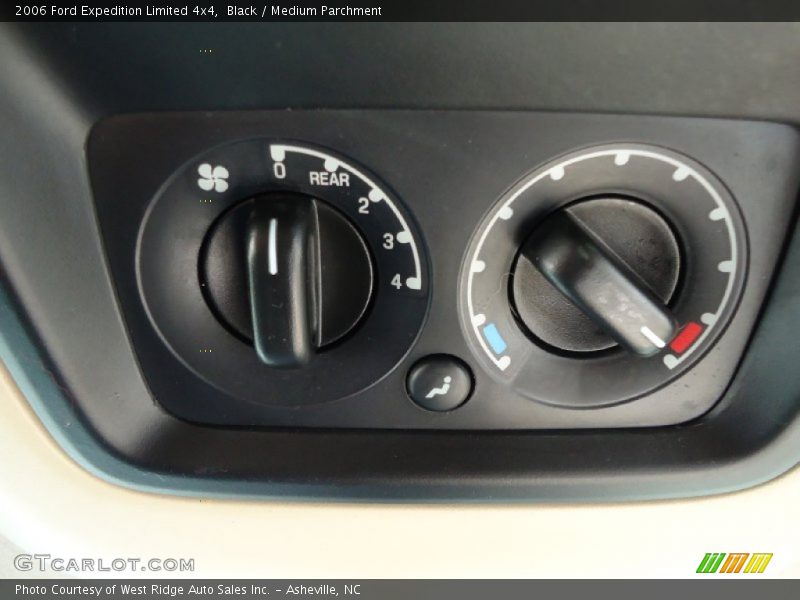 Black / Medium Parchment 2006 Ford Expedition Limited 4x4