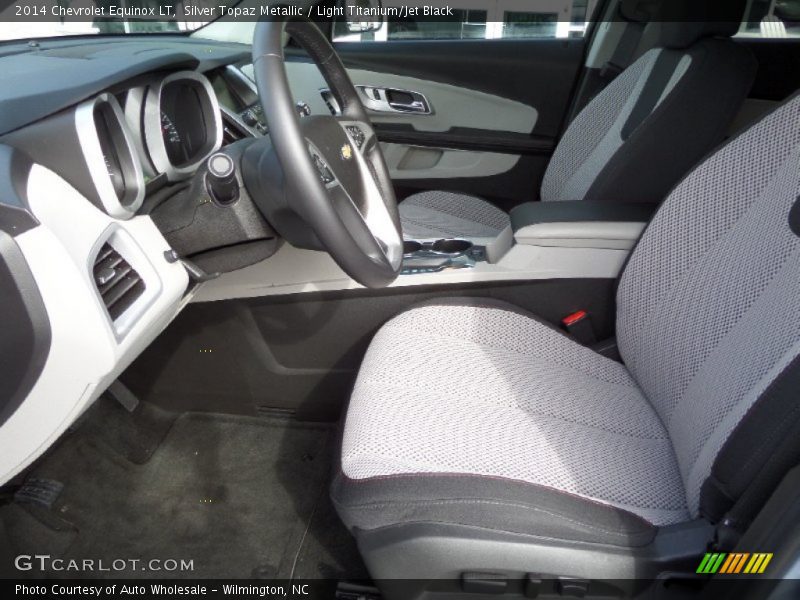 Silver Topaz Metallic / Light Titanium/Jet Black 2014 Chevrolet Equinox LT