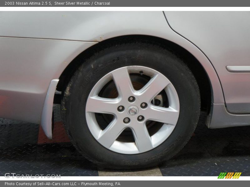 Sheer Silver Metallic / Charcoal 2003 Nissan Altima 2.5 S