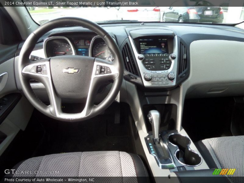 Silver Topaz Metallic / Light Titanium/Jet Black 2014 Chevrolet Equinox LT