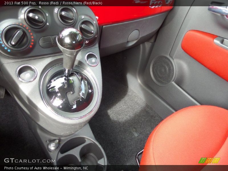 Rosso (Red) / Rosso/Nero (Red/Black) 2013 Fiat 500 Pop
