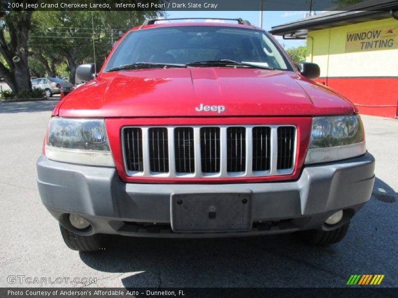Inferno Red Pearl / Dark Slate Gray 2004 Jeep Grand Cherokee Laredo