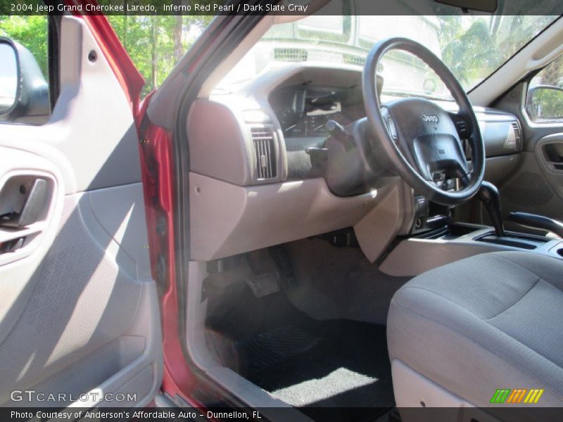 Inferno Red Pearl / Dark Slate Gray 2004 Jeep Grand Cherokee Laredo