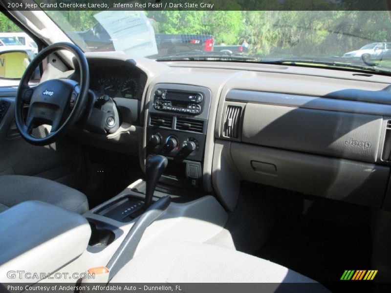 Inferno Red Pearl / Dark Slate Gray 2004 Jeep Grand Cherokee Laredo