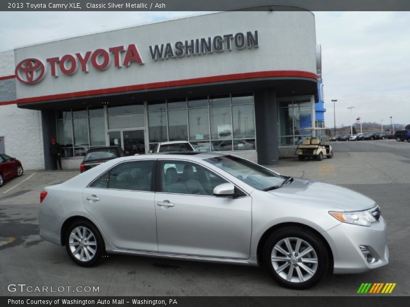 Classic Silver Metallic / Ash 2013 Toyota Camry XLE