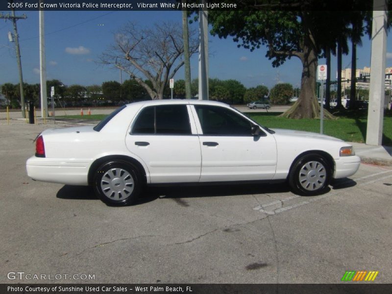 2006 Crown Victoria Police Interceptor Vibrant White
