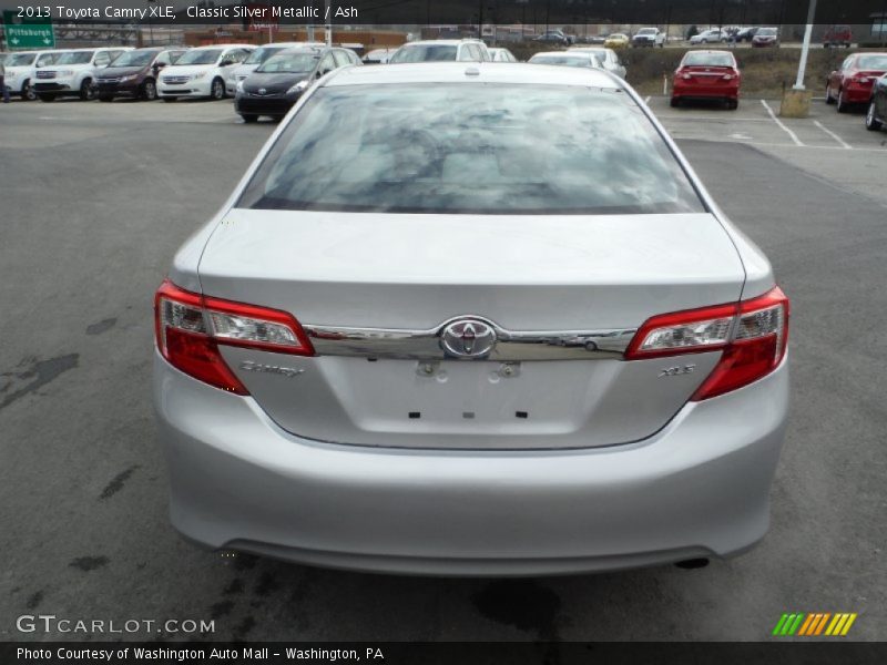 Classic Silver Metallic / Ash 2013 Toyota Camry XLE
