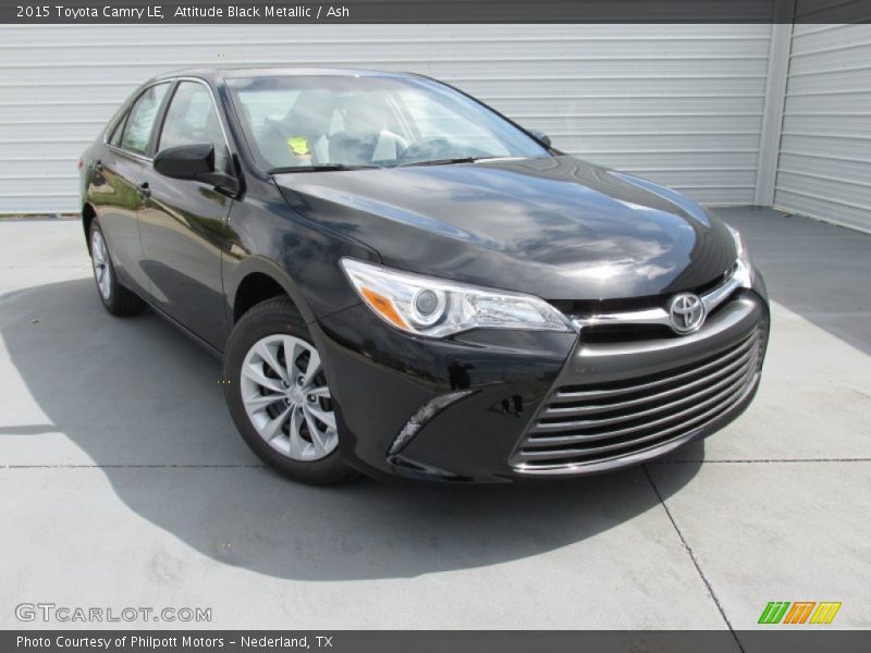 Attitude Black Metallic / Ash 2015 Toyota Camry LE