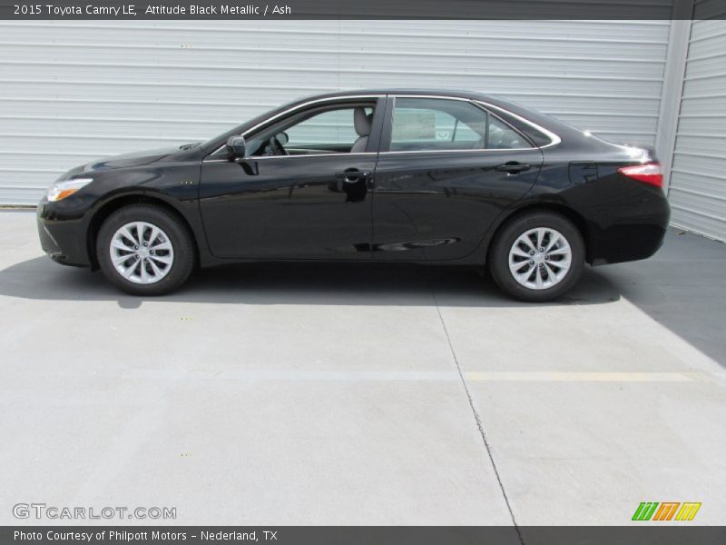 Attitude Black Metallic / Ash 2015 Toyota Camry LE