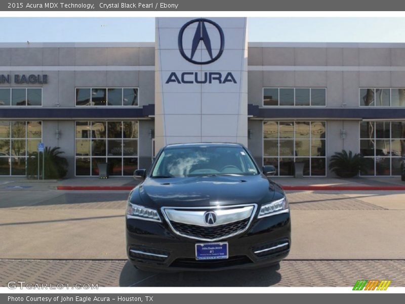 Crystal Black Pearl / Ebony 2015 Acura MDX Technology