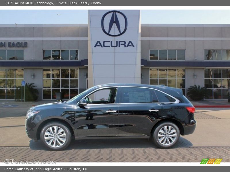Crystal Black Pearl / Ebony 2015 Acura MDX Technology