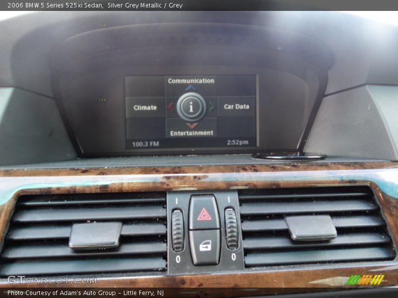 Silver Grey Metallic / Grey 2006 BMW 5 Series 525xi Sedan