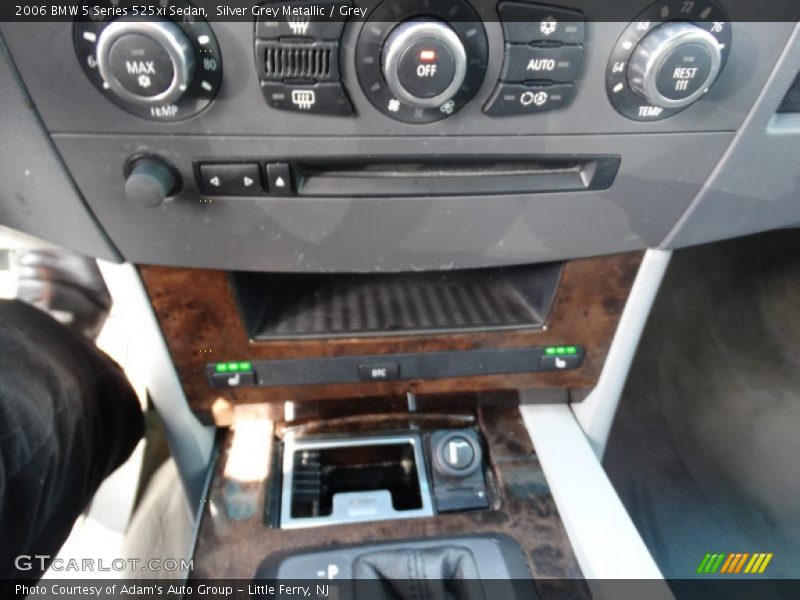 Silver Grey Metallic / Grey 2006 BMW 5 Series 525xi Sedan
