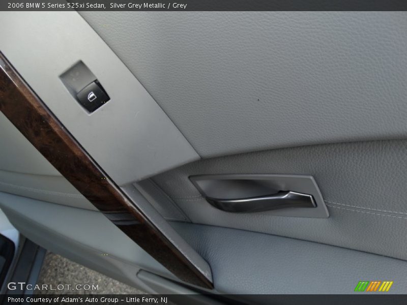 Silver Grey Metallic / Grey 2006 BMW 5 Series 525xi Sedan