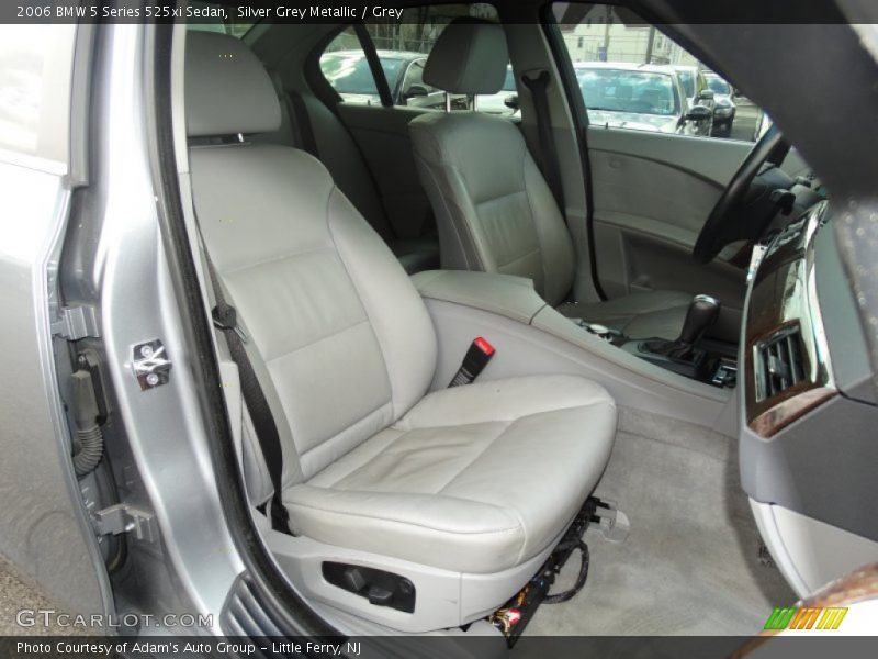 Silver Grey Metallic / Grey 2006 BMW 5 Series 525xi Sedan