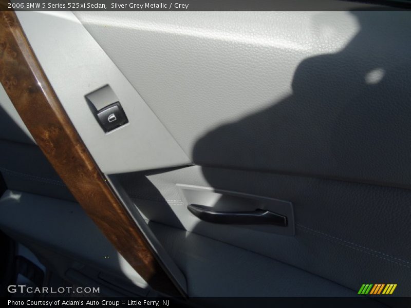 Silver Grey Metallic / Grey 2006 BMW 5 Series 525xi Sedan