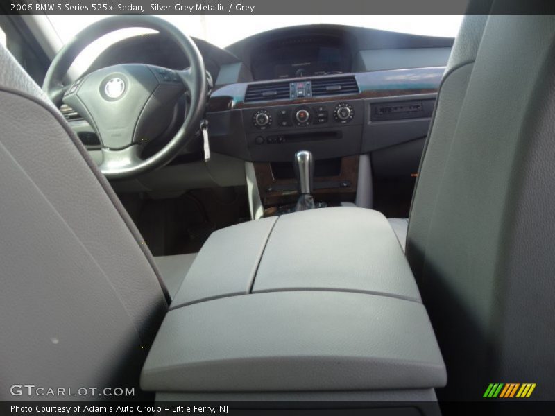 Silver Grey Metallic / Grey 2006 BMW 5 Series 525xi Sedan
