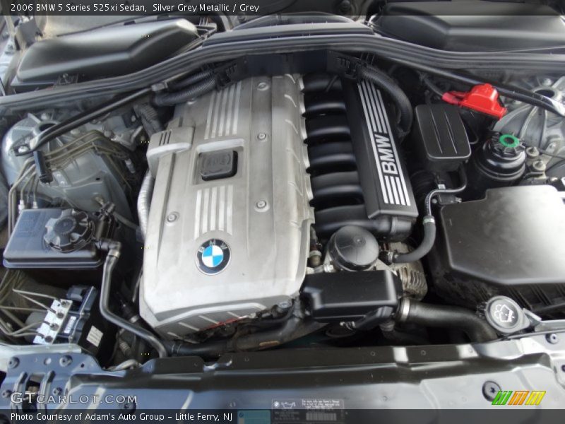  2006 5 Series 525xi Sedan Engine - 3.0L DOHC 24V VVT Inline 6 Cylinder