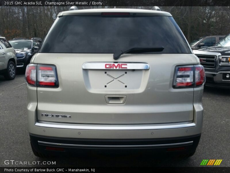 Champagne Silver Metallic / Ebony 2015 GMC Acadia SLE