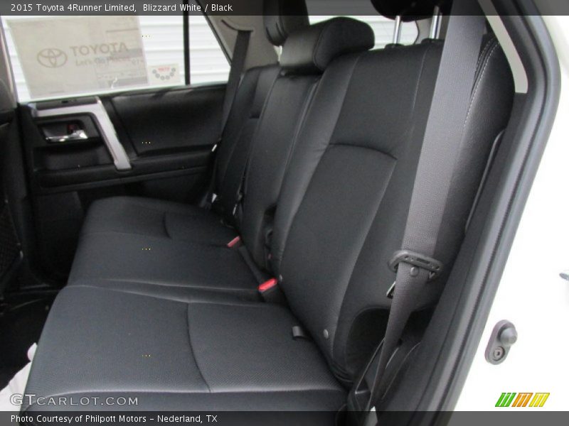 Blizzard White / Black 2015 Toyota 4Runner Limited