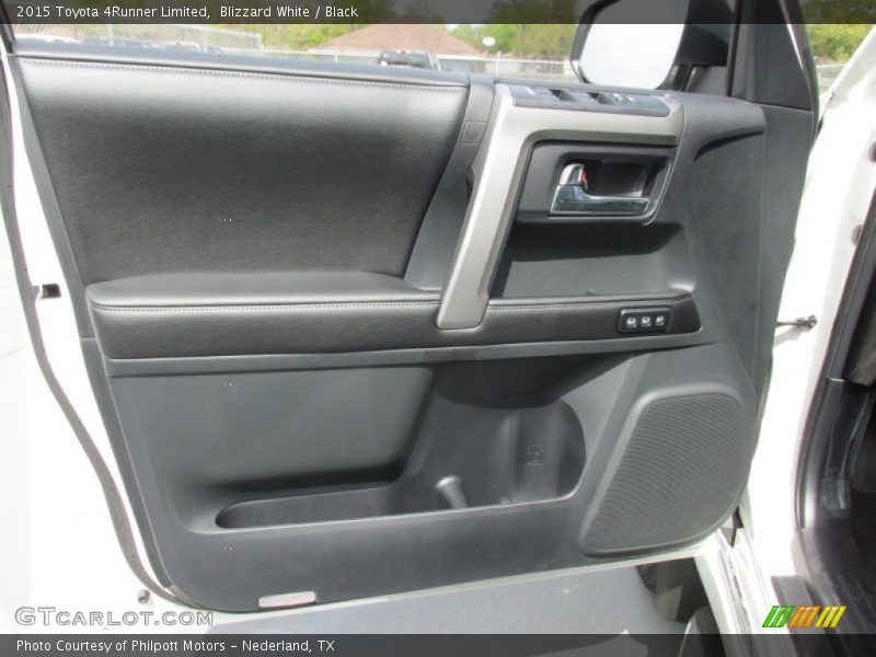 Blizzard White / Black 2015 Toyota 4Runner Limited