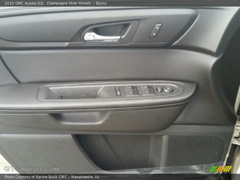 Champagne Silver Metallic / Ebony 2015 GMC Acadia SLE