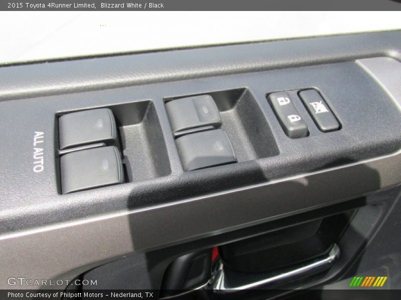 Blizzard White / Black 2015 Toyota 4Runner Limited