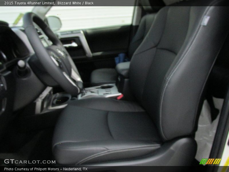 Blizzard White / Black 2015 Toyota 4Runner Limited