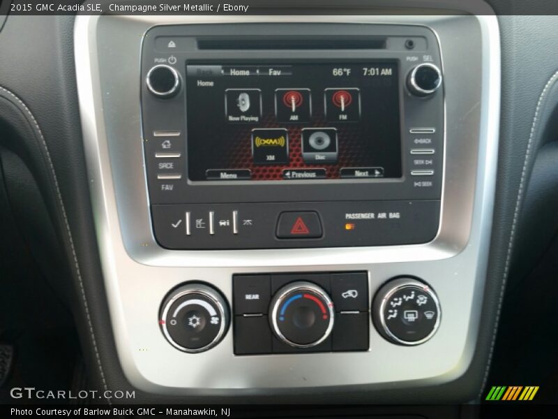 Champagne Silver Metallic / Ebony 2015 GMC Acadia SLE